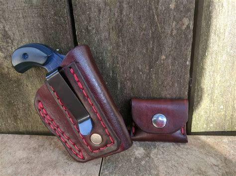 Naa Mini Revolver Iwb Holster With Ammo Wallet Combo 1 Etsy
