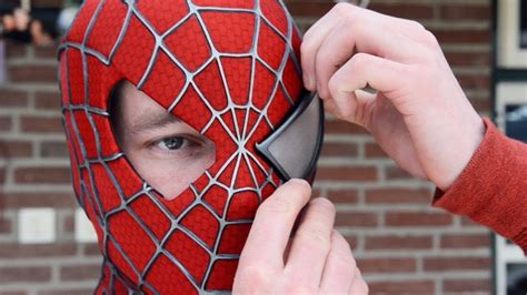Making The Spider Man Mask Movie Costume Replica Youtube