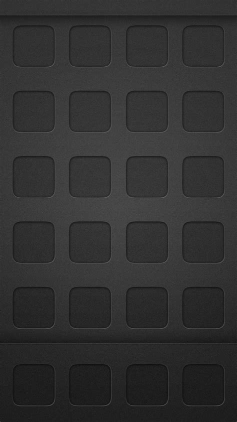 Dark Homescreen Icon Tiles Iphone 5 Wallpaper Ipod Wallpaper Hd