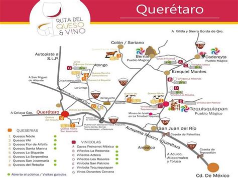 Ruta Del Queso Y El Vino En Querétaro México Partiendo De