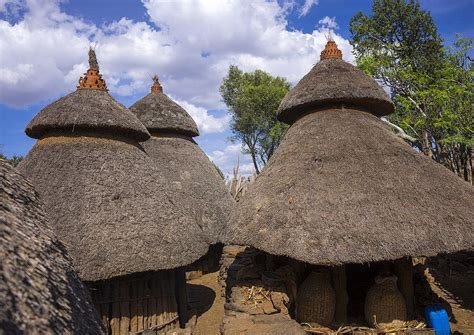 ethiopia konso 2 vernacular architecture africa ethiopia gambaran