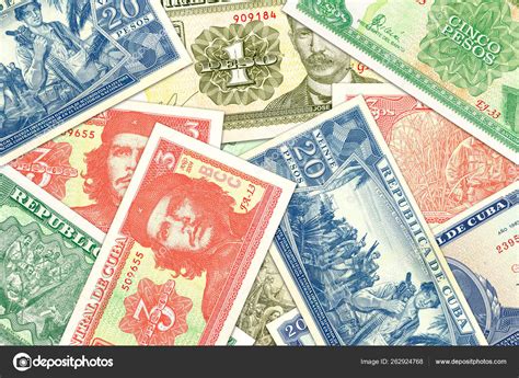 Some Cuban Peso Banknotes Indicating Growing Economy Stock Photo By
