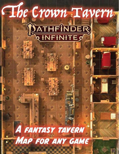 Crown Tavern Map Paizo Pathfinder Infinite