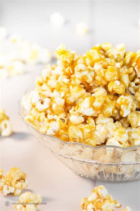 Caramel Popcorn Made From Scratch