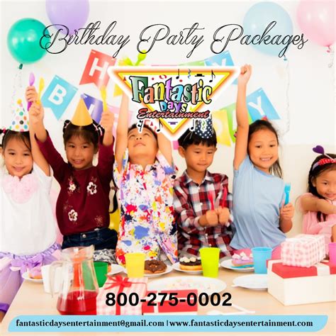 Book Birthday Party Packages Birthday Party Entertainment Long Island