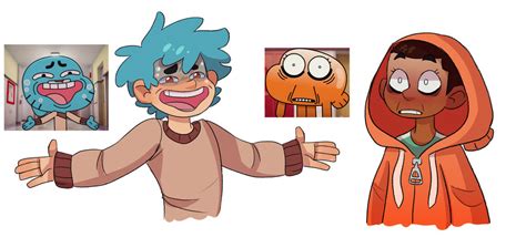 Gumball And Darwin Human By Lab Gr0wn Lambs On Deviantart
