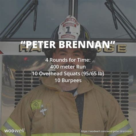 Peter Brennan Workout Functional Fitness Wod Wodwell Crossfit