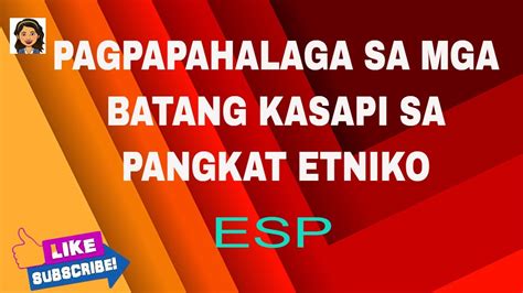 Tula Tungkol Sa Pangkat Etniko Ng Pilipinas