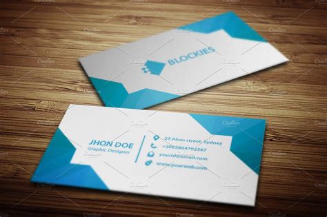 Simple Business Card Template ~ Business Card Templates