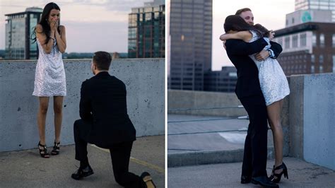 Photos Man Surprises Girlfriend With Action Packed Movie Proposal Abc7 Los Angeles