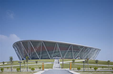 Basketball Stadium In Dongguan Gmp Architects Archdaily