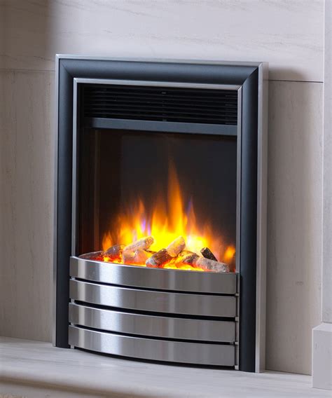 Charlton And Jenrick 16 3d Ecoflame Electric Fire In Satinblack With