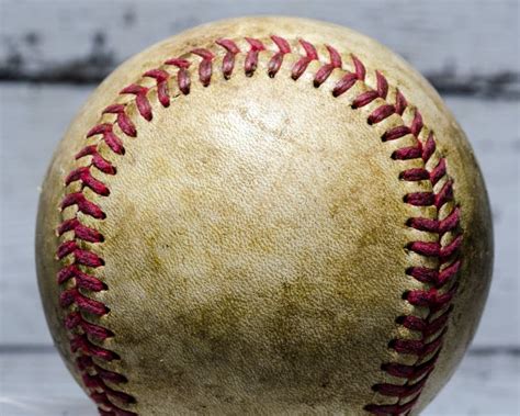 Old Worn Baseball Stock Image Image Of Copy Ball Close 99317163