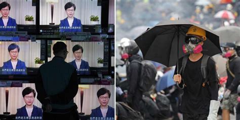 Demos In Hongkong Gehen Trotz Ausschaffungs R Ckzug Weiter