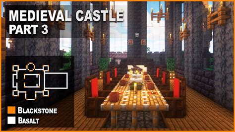 Minecraft How To Make An Interior For Blackstone Medieval Castle