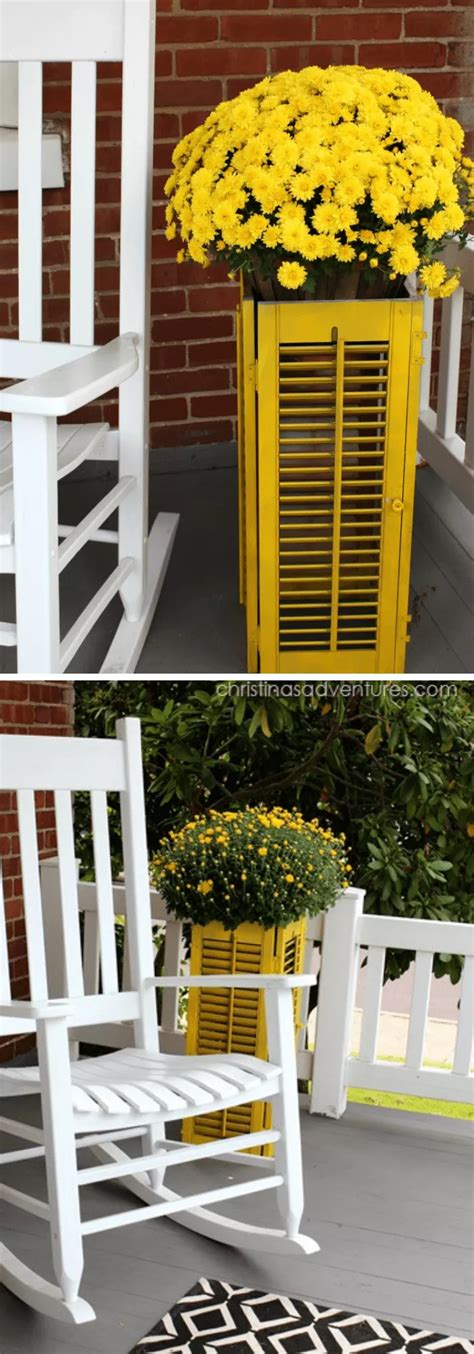 16 Clever Old Shutter Outdoor Decor Ideas And Designs For