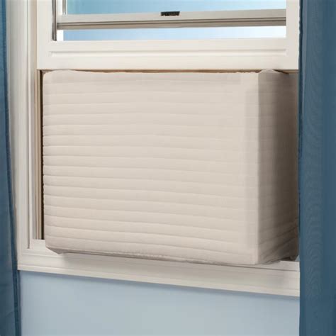 Air conditioners can seem vulnerable, but they are strong appliances that can be dependable and highly. Indoor Window Air Conditioner Cover - Outdoor - Walter Drake