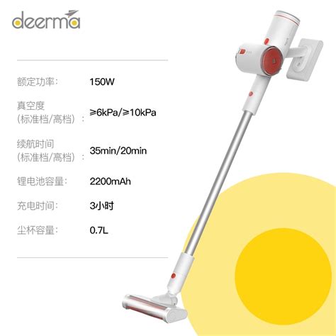 Xiaomi Deerma Alat Penyedot Debu Wireless Vacuum Cleaner Handheld - VC25 - White ...