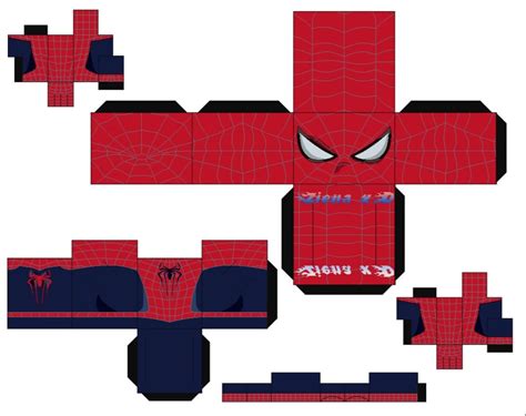 Spider Man Amazing Cubeecraft By Loganparker007 On Deviantart