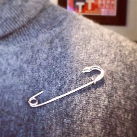 People Are Wearing Safety Pins As A Show Of Solidarity