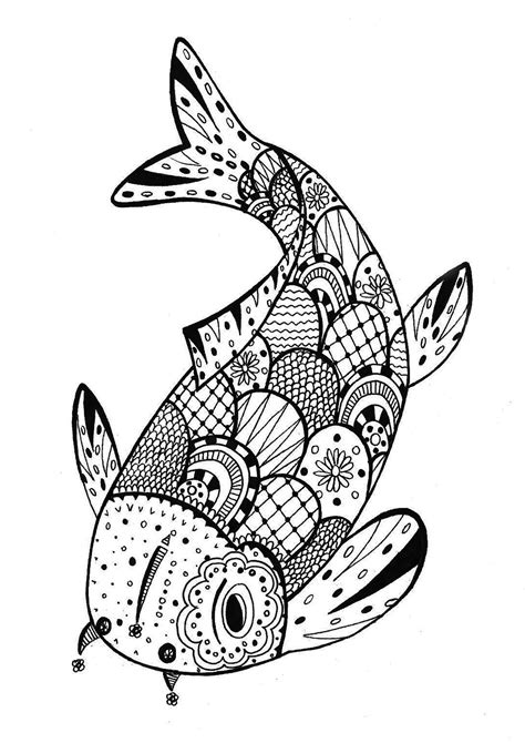 Zentangle To Print For Free Zentangle Kids Coloring Pages