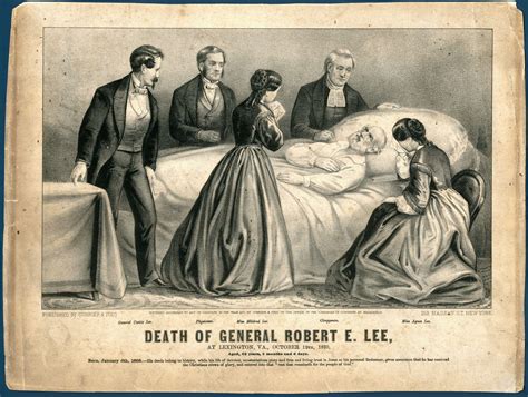 Death Of General Robert E Lee Encyclopedia Virginia