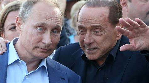 Silvio Berlusconi Boasts Of Closeness To Vladimir Putin Bbc News