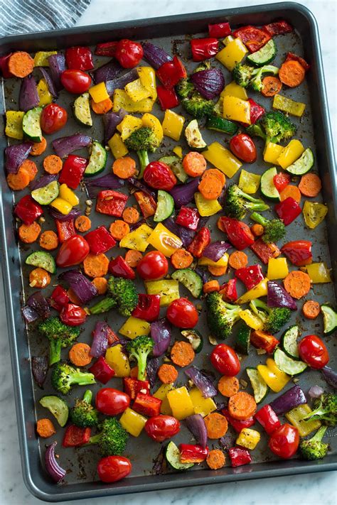 Oven Roasted Vegetables Recipe Cooking Classy Thaiphuongthuy