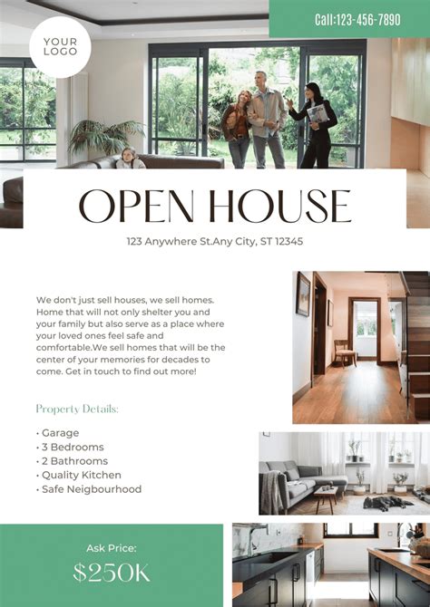14 Open House Flyer Templates Your Clients Will Love The Close