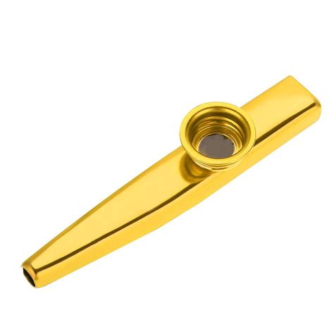 Walfront Durable Metal Kazoo Flute Mouth Music Instrument Accessory
