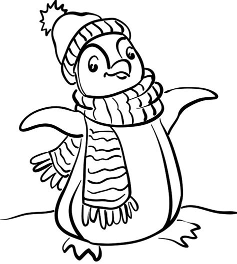 Get This Cute Penguin Coloring Pages 53876