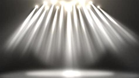 White Stage Lights Motion Graphics Videohive