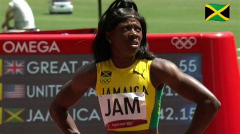 team jamaica qualifies for women s 4×100m relay final tokyo 2020 olympics i am a jamaican