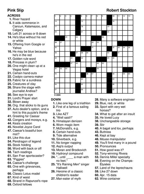 Easy Crossword Puzzles For Seniors Activity Shelter Pin On Templates