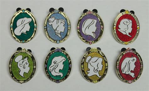 Disney Complete Set Of 8 Princess Cameo Mystery Trading Pins Disney Jewelry Disney Pins Sets