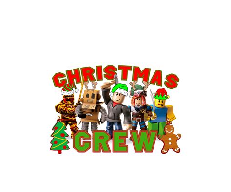 Christmas Roblox Chrismas Crew Svg Roblox Chrismas Svg Roblox
