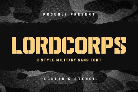 40 Military Fonts For Army Designs — Free And Premium The Designest