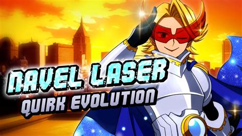 Yuga Aoyama Cant Stop Twinkling Navel Laser Quirk Evolution My