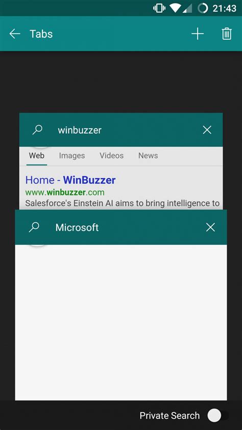 Microsoft Updates Bing Search For Android With Redesign Amp Search