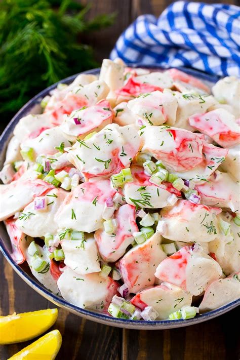 Seafood Salad Recipe With Real Crab Meat And Shrimp Besto Blog