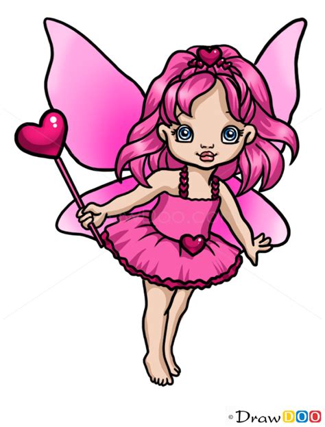 Fairy Cartoon Drawings