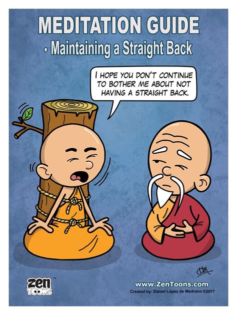 Posters Zen Toons Ancestral Wisdom In Cartoons In 2020 Yoga Funny