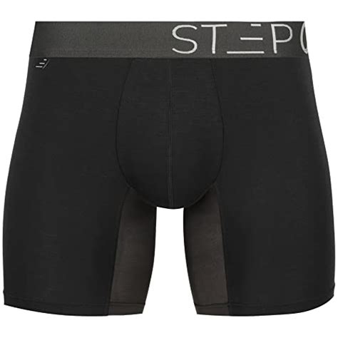 Step One Mens Bamboo Boxer Trunk Brief Anti Chafe Moisture Wicking