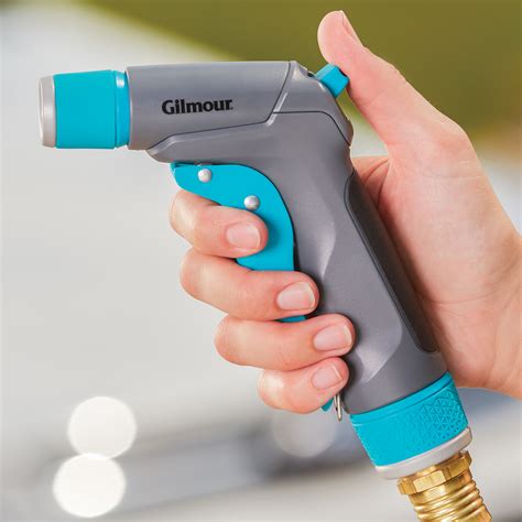 Front Control Adjustable Watering Nozzle With Swivel Connect Gilmour