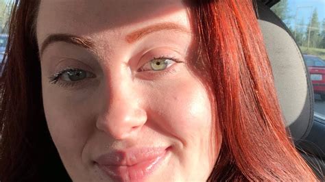 Redhead Eyebrow Routine Vegan Cruelty Free Youtube