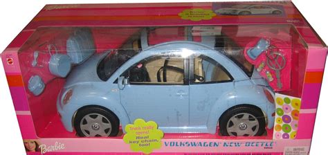 Barbie Volkswagen New Beetle In Light Blue Vw Beetle Bug