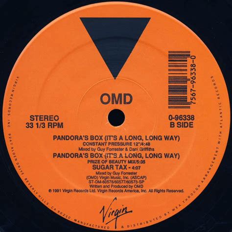 alterno retro disco 80s omd ‎ pandora s box it s a long long way maxi single 1991 by