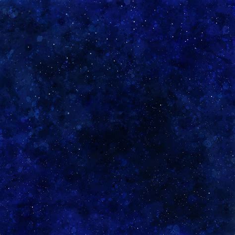 The Blue Of The Night Abstract Night Sky With Tiny Stars Digital Art