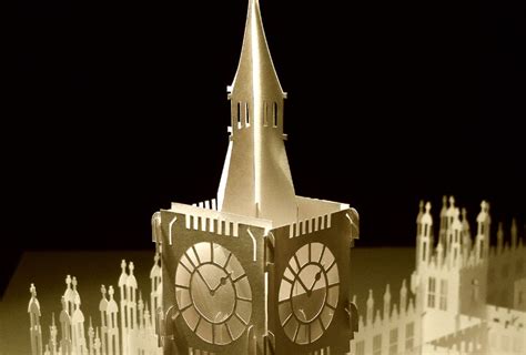 The Kingdom Of Origami Architecture The Palace Of Westminster Big Ban