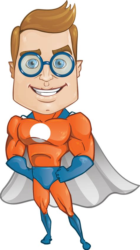 Superhero Png Cartoon Clip Art Library